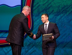 Торжественное мероприятие, посвященное 100-й годовщине со дня образования Амурской пограничной охраны