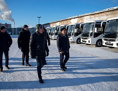 11 новых автобусов пополнили парк благовещенской «Автоколонны 1275»