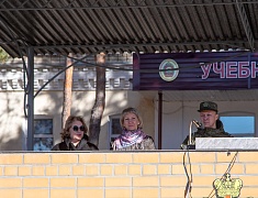 В Благовещенске юнармейцы соревнуются в военно-спортивной игре "Победа"