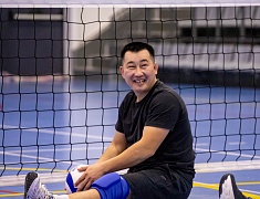 Благовещенские защитники Отечества осваивают волейбол