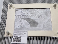 В областной библиотеке открыли выставку рисунков и подвели итоги конкурса «Нам дороги эти позабыть нельзя»