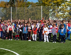 В Благовещенске открыли стадион Алексеевской гимназии