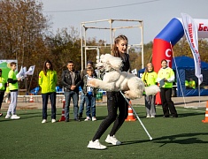 Сто юных благовещенцев с особенностями здоровья пробежали марафон