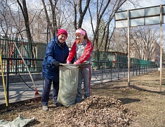 Общегородской субботник "Город берегу"