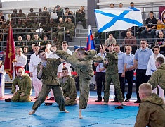 Открытый чемпионат Благовещенска среди силовых структур по армейскому рукопашному бою на кубок ДВОКУ