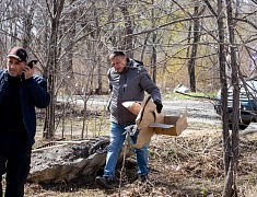На берегах трех рек Благовещенска прошел Всероссийский субботник