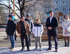 В  Плодопитомнике открыли новую общественную территорию