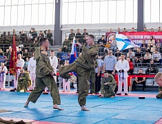 Открытый чемпионат Благовещенска среди силовых структур по армейскому рукопашному бою на кубок ДВОКУ