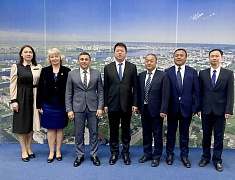 Мэр Благовещенска Олег Имамеев встретился с главой Народного Правительства района Айгунь Сун Цютянь