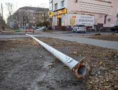 Мэр амурской столицы Олег Имамеев проконтролировал работы по замене ливневого коллектора на улице Пушкина