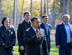 В Благовещенске открыли стадион Алексеевской гимназии