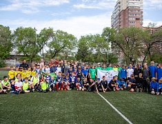 На базе стадиона гимназии №1 стартовали «Футбольные каникулы»