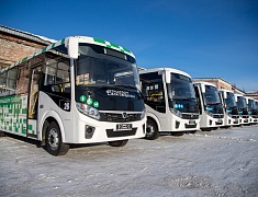 11 новых автобусов пополнили парк благовещенской «Автоколонны 1275»