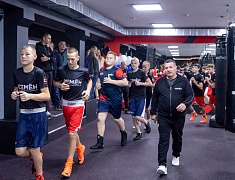 В Благовещенске открыли обновленный зал спортивно-патриотического клуба «Семён»