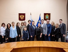 Встреча мэра Благовещенска с активистами "Движение первых"