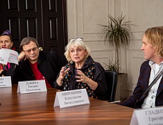 Встреча мэра Олега Имамеева с членами "звездного" жюри "Детство на Амуре"