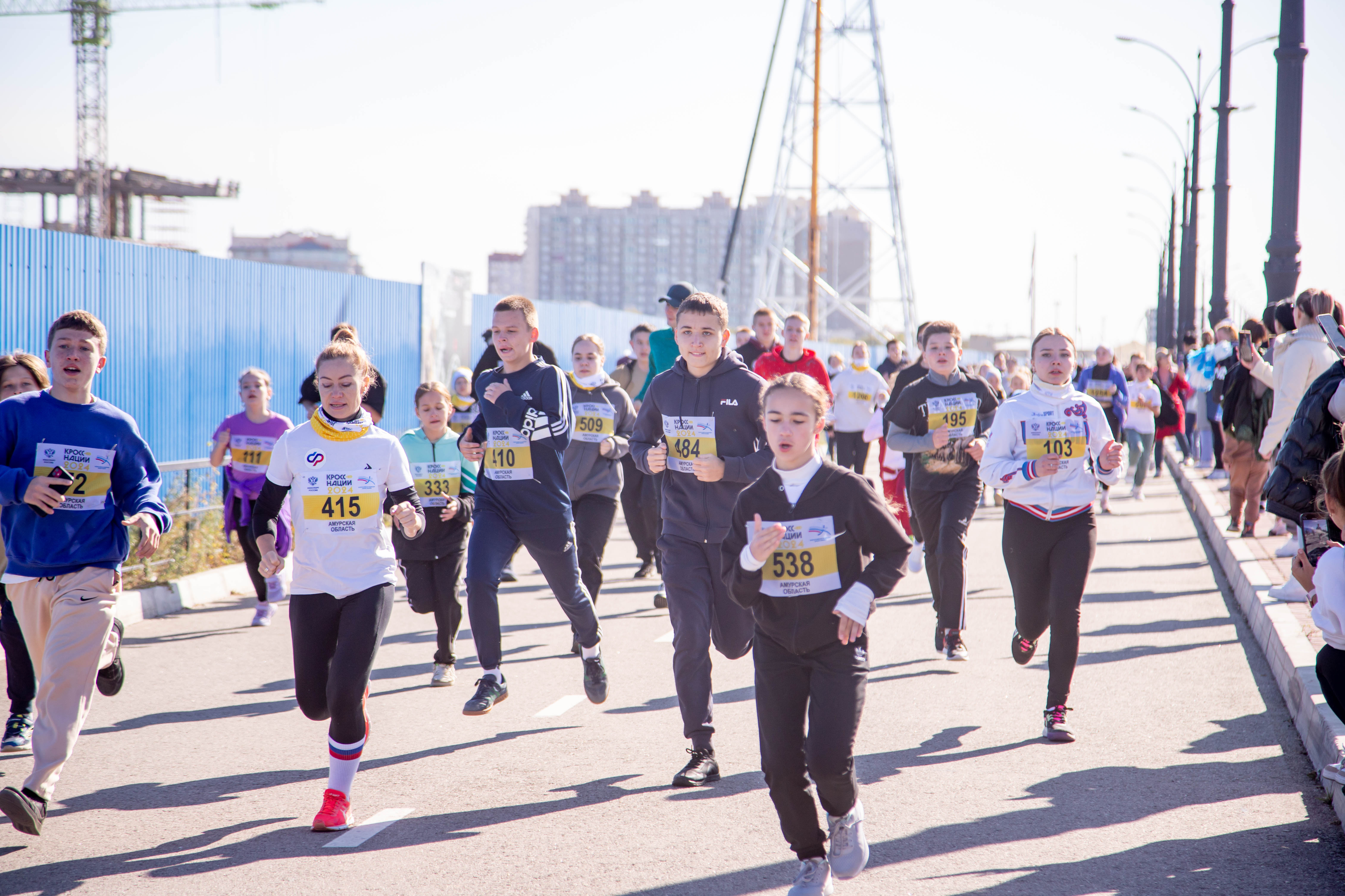 В Благовещенске прошел «Кросс нации»