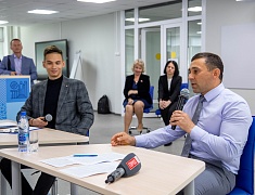 Встреча мэра Олега Имамеева со студентами АмГУ