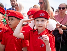 Благовещенск встретил уникальный агитпоезд Минобороны