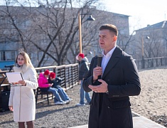 В  Плодопитомнике открыли новую общественную территорию