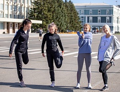 В Благовещенске прошла эстафета памяти Григория Белоуса