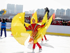 На Амуре между Благовещенском и Хэйхэ прошли Российско-китайские зимние игры