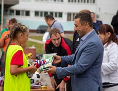 Мэр Олег Имамеев поздравил участников «Дворового турнира» с закрытием сезона