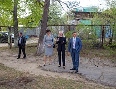 Мэр города Олег Имамеев проконтролировал ремонтные работы Дома культуры в селе Садовом