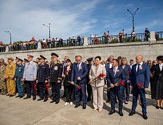  В Благовещенске отметили 80-летие окончания Второй мировой войны