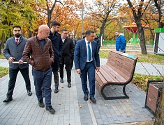 В Благовещенском Первомайском парке продолжается второй этап реконструкции