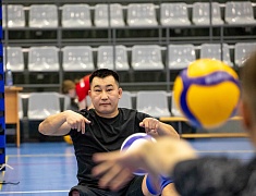 Благовещенские защитники Отечества осваивают волейбол