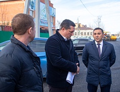 Мэр Благовещенска Олег Имамеев в ходе выездного совещания проконтролировал ход работ по улице Мухина