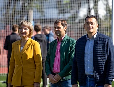 В Благовещенске открыли стадион Алексеевской гимназии