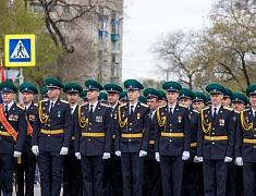 Торжественное прохождение войск в честь Дня Победы