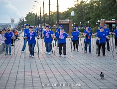 В Благовещенске отпраздновали День физкультурника