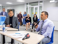 Встреча мэра Олега Имамеева со студентами АмГУ