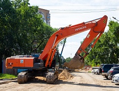 Олег Имамеев проконтролировал работы по реконструкции тепловых сетей