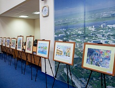 В амурской столице подвели итоги конкурса рисунков «Благовещенск круглый год»