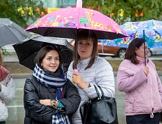 Концерт в поддержку референдума в ЛНР, ДНР, а также в Херсонской и Запорожской областях прошел в Благовещенске