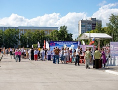 В Благовещенске прошёл семейный праздник «Город счастливых детей»