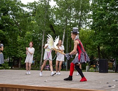 В Первомайском парке Благовещенска появилась шахматная площадка