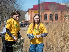В Благовещенске прошел «здоровый» субботник