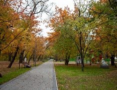 В Благовещенском Первомайском парке продолжается второй этап реконструкции