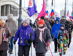 Благовещенцы приняли участие в фестиваль пешей ходьбы