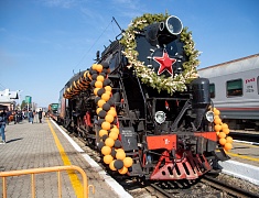 В Благовещенск прибыл «Поезд Победы»