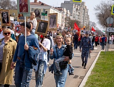 В Благовещенске прошла акция «Бессмертный полк России»