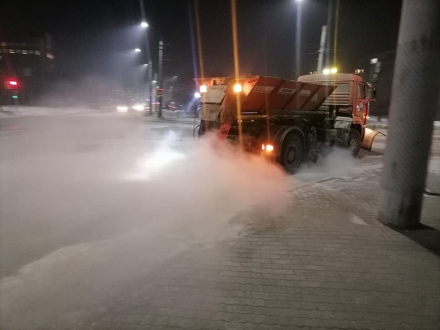 Подход к лицею и "зебры" на Мухина стали безопаснее в Благовещенске за ночь
