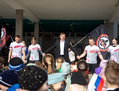 В самой космической школе Благовещенска – школе №5 – стартовала «Гагаринская неделя»