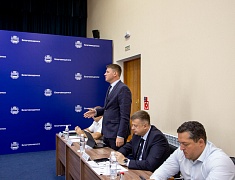 Мэр Благовещенска Олег Имамеев подвел итоги работы администрации за 2023 год