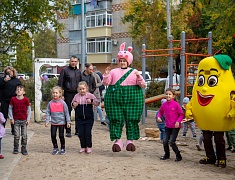 В Благовещенске открыли ещё одну территорию, благоустроенную по программе «1000 дворов»